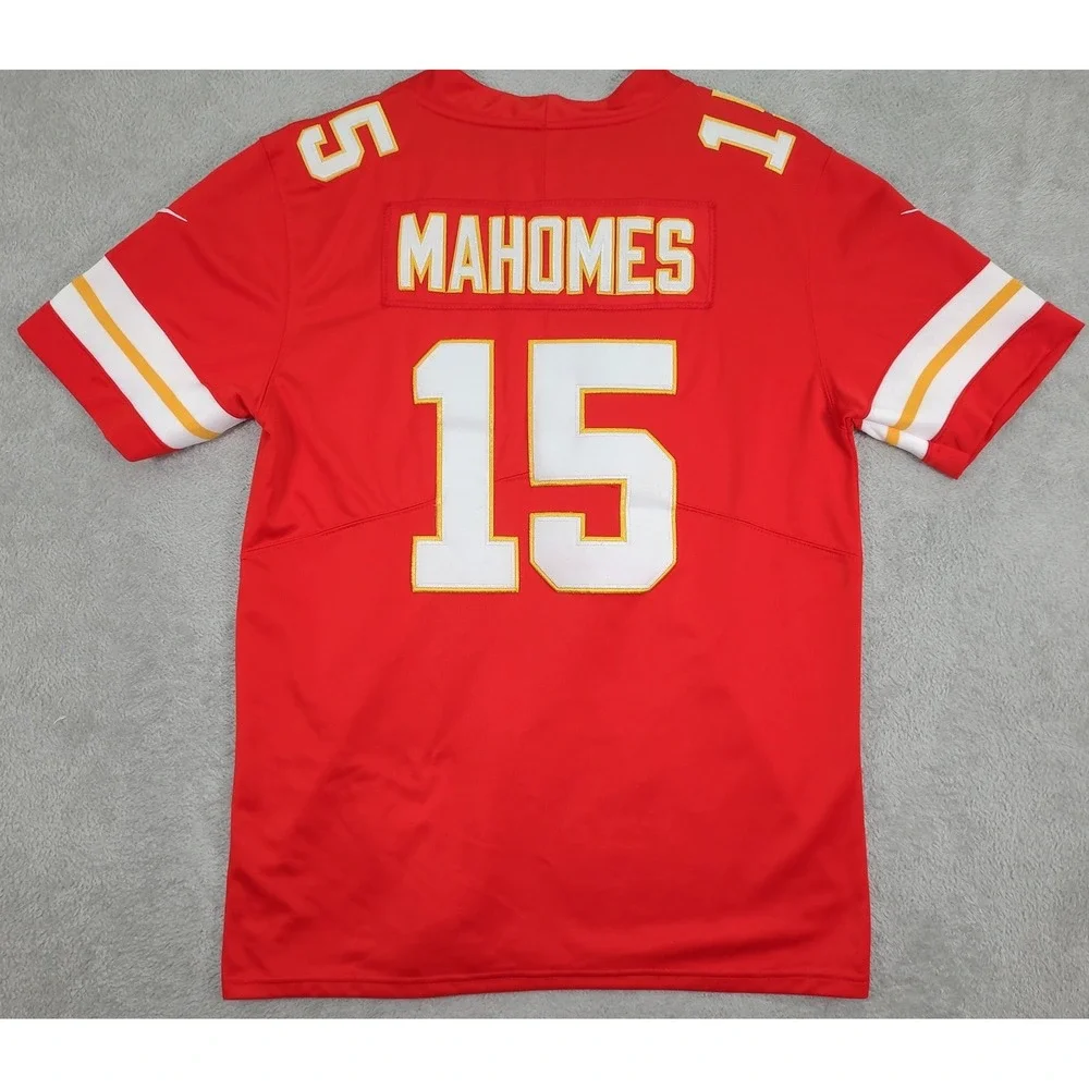 Nike Kansas City Chiefs Patrick Mahomes 15 Super Bowl LIV Jersey Mens Small Red